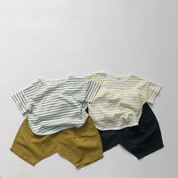 Load image into Gallery viewer, Baby Kid Unisex Striped T-Shirts Wholesale 220505532
