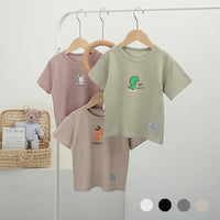 Load image into Gallery viewer, Kid Unisex Letters Animals Cartoon Print T-Shirts Wholesale 220510299
