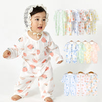 Load image into Gallery viewer, Baby Unisex Fruit Cartoon Print Jumpsuits Wholesale 22051621
