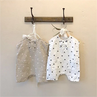 Load image into Gallery viewer, Baby Kid Unisex Polka dots Print Rompers Wholesale 22051754
