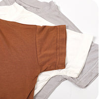 Load image into Gallery viewer, Baby Unisex Solid Color Rompers Wholesale 22051881
