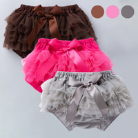 Load image into Gallery viewer, Baby Girls Solid Color Bow Shorts Wholesale 22052404

