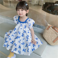 Load image into Gallery viewer, Baby Kid Girls Butterfly Print Dresses Wholesale 220524230
