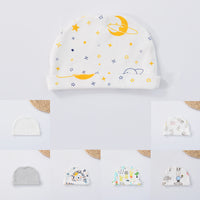 Load image into Gallery viewer, Baby Unisex Solid Color Polka dots Animals Cartoon Plant Star Print Hats Wholesale 220524279
