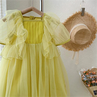 Load image into Gallery viewer, Baby Kid Girls Solid Color Dresses Wholesale 220530317
