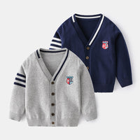 Load image into Gallery viewer, Baby Kid Boys Solid Color Cardigan Wholesale 22071358
