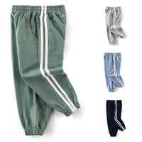 Load image into Gallery viewer, Baby Kid Unisex Striped Color-blocking Sports Pants Wholesale 22071908
