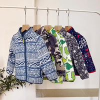 Load image into Gallery viewer, Baby Kid Boys Cartoon Print Jackets Outwears Wholesale 22080245
