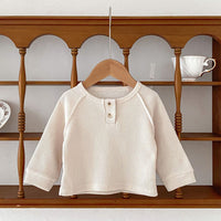 Load image into Gallery viewer, Baby Unisex Solid Color Striped Tops Wholesale 22081572
