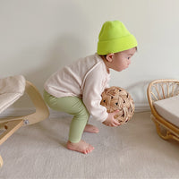 Load image into Gallery viewer, Baby Unisex Solid Color Striped Tops Wholesale 22081572
