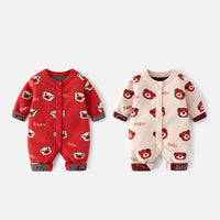 Load image into Gallery viewer, Baby Kid Unisex Letters Cartoon Crochet Jumpsuits Wholesale 220817507
