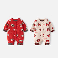 Load image into Gallery viewer, Baby Kid Unisex Letters Cartoon Crochet Jumpsuits Wholesale 220817507

