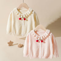 Load image into Gallery viewer, Baby Kid Girls Crochet Cardigan Wholesale 220819332
