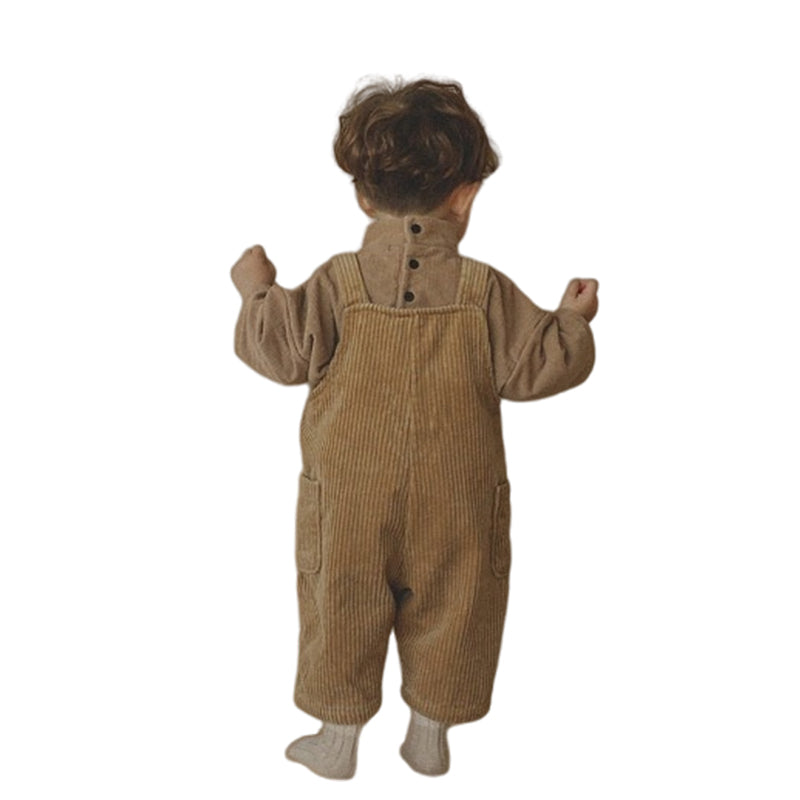 Baby Unisex Solid Color Jumpsuits Wholesale 220824136