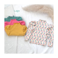 Load image into Gallery viewer, Baby Kid Girls Solid Color Love heart Tops Wholesale 22090241

