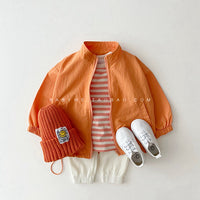 Load image into Gallery viewer, Baby Kid Unisex Solid Color Jackets Outwears Wholesale 22090258
