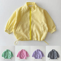 Load image into Gallery viewer, Baby Kid Unisex Checked Jackets Outwears Wholesale 22090260
