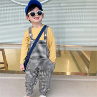 Load image into Gallery viewer, Baby Kid Boys Checked Jumpsuits Wholesale 220906468
