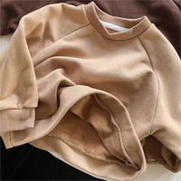 Load image into Gallery viewer, Baby Kid Unisex Solid Color Hoodies Swearshirts Wholesale 220909252
