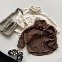 Load image into Gallery viewer, Baby Kid Unisex Solid Color Shirts Wholesale 220909366
