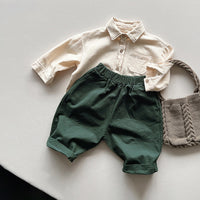 Load image into Gallery viewer, Baby Kid Unisex Solid Color Shirts Wholesale 220909366
