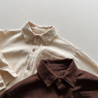 Load image into Gallery viewer, Baby Kid Unisex Solid Color Shirts Wholesale 220909366
