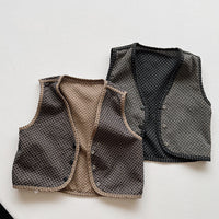 Load image into Gallery viewer, Baby Kid Unisex Polka dots Vests Waistcoats Wholesale 220909370
