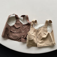 Load image into Gallery viewer, Baby Kid Unisex Solid Color Vests Waistcoats Wholesale 220909402
