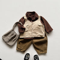 Load image into Gallery viewer, Baby Kid Unisex Solid Color Vests Waistcoats Wholesale 220909402
