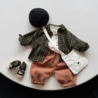 Load image into Gallery viewer, Baby Kid Unisex Checked Shirts Wholesale 220909539
