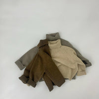 Load image into Gallery viewer, Baby Kid Unisex Solid Color Sweaters Knitwear Wholesale 220914389
