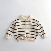Load image into Gallery viewer, Baby Kid Unisex Striped Sweaters Knitwear Wholesale 220914398
