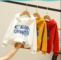 Load image into Gallery viewer, Kid Unisex Letters Cartoon Print Hoodies Swearshirts Wholesale 220914408
