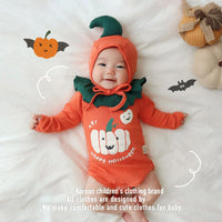 Load image into Gallery viewer, Baby Unisex Letters Cartoon Print Print Halloween Rompers Wholesale 220922422
