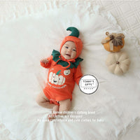 Load image into Gallery viewer, Baby Unisex Letters Cartoon Print Print Halloween Rompers Wholesale 220922422
