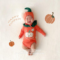 Load image into Gallery viewer, Baby Unisex Letters Cartoon Print Print Halloween Rompers Wholesale 220922422
