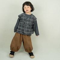 Load image into Gallery viewer, Baby Kid Unisex Checked Vests Waistcoats Wholesale 220927254
