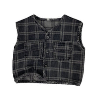 Load image into Gallery viewer, Baby Kid Unisex Checked Vests Waistcoats Wholesale 220927254
