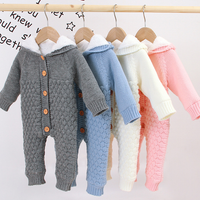 Load image into Gallery viewer, Baby Unisex Crochet Jumpsuits Wholesale 221028113
