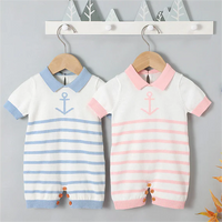 Load image into Gallery viewer, Baby Unisex Striped Knitwear Jumpsuits Wholesale 22102865
