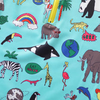 Load image into Gallery viewer, Baby Kid Unisex Flower Animals Print Beach Rompers Swimwears Wholesale 221101149
