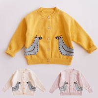 Load image into Gallery viewer, Baby Kid Girls Cartoon Cardigan Knitwear Wholesale 221107139
