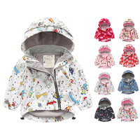 Load image into Gallery viewer, Baby Kid Unisex Cartoon Print Jackets Outwears Wholesale 221107147
