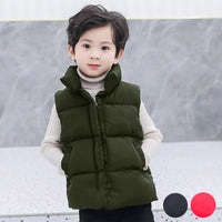 Load image into Gallery viewer, Kid Unisex Solid Color Vests Waistcoats Wholesale 221107465
