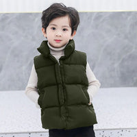 Load image into Gallery viewer, Kid Unisex Solid Color Vests Waistcoats Wholesale 221107465
