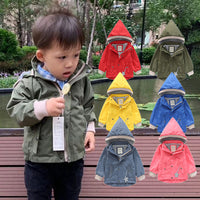 Load image into Gallery viewer, Baby Kid Unisex Solid Color Jackets Outwears Wholesale 22110775
