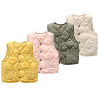 Load image into Gallery viewer, Baby Kid Unisex Solid Color Vests Waistcoats Wholesale 22110796
