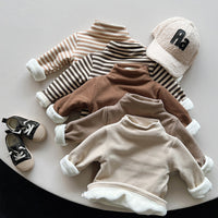 Load image into Gallery viewer, Baby Kid Unisex Solid Color Striped Tops Wholesale 221125477
