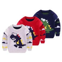 Load image into Gallery viewer, Kid Boys Cartoon Crochet Sweaters Wholesale 22113008
