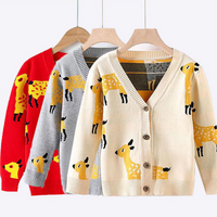 Load image into Gallery viewer, Kid Girls Animals Cartoon Crochet Cardigan Wholesale 22113014
